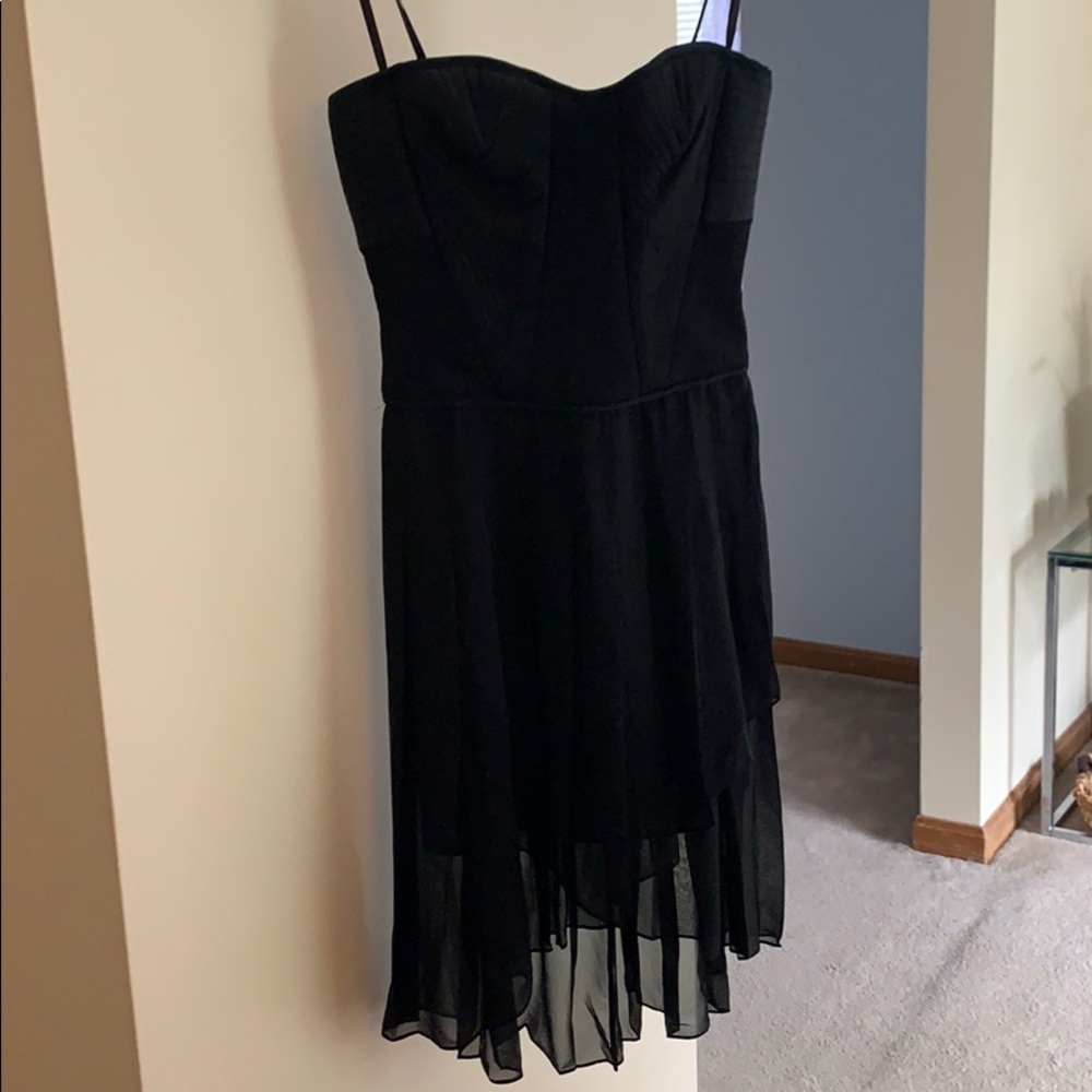 Strapless short dress